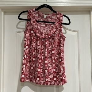 Banana republic 100 % polyester top